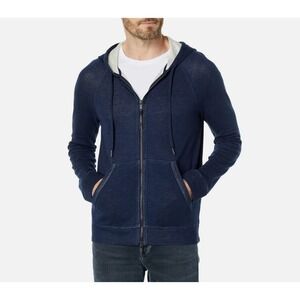 John Varvatos Providence Full Zip Hoodie Double-Knit Men's XS NWT Free Shipping